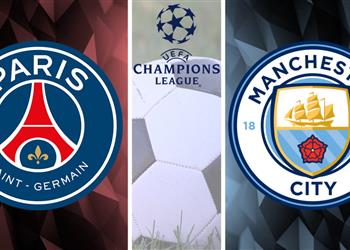 موعد والقنوات الناقلة ومعلق مباراة مانشستر سيتي وباريس سان جيرمان اليوم في دوري أبطال أوروبا
