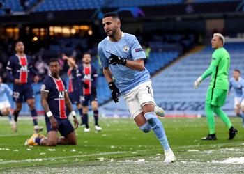 فيديو رياض محرز يتألق ويقود مانشستر سيتي لنهائي دوري أبطال أوروبا لأول مرة في التاريخ بثنائية في باريس سان جيرمان