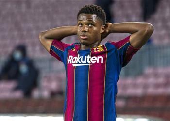 برشلونة ي علن سفر فاتي إلى البرتغال بسبب ركبته