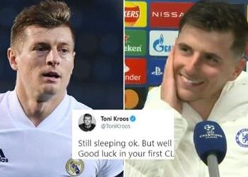 توني كروس يرد على تصريحات مونت بعد تأهل تشيلسي لنهائي دوري الأبطال مازلت أنام جيد ا