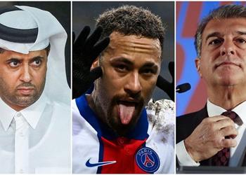 رغم تحذيرات ناصر الخليفي برشلونة لا ينوي التراجع عن إمكانية إعادة نيمار