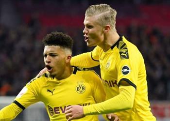 بوروسيا دورتموند يحسم موقفه من بيع هالاند وسانشو في الصيف