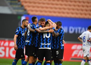 فيديو إنتر ميلان يكتسح سامبدوريا بخماسية في الدوري الإيطالي