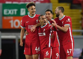 فيديو ألكانتارا يسجل هدف ليفربول الثاني أمام ساوثهامبتون