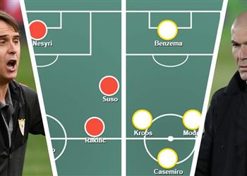 تشكيل ريال مدريد المتوقع أمام إشبيلية اليوم في الدوري الإسباني