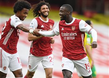 تعرف على تقييم محمد النني في مباراة آرسنال ووست بروميتش