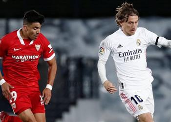 مودريتش كنا الأحق بالفوز على إشبيلية وسنواصل القتال حتى النهاية