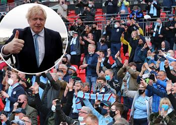 بريطانيا تعلن عودة الجماهير بشكل جزئي إلى الملاعب الأسبوع المقبل