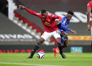 فيديو مانشستر يونايتد يخسر بثنائية أمام ليستر سيتي في الدوري الإنجليزي