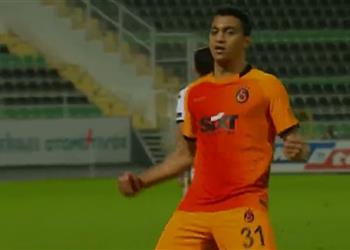 فيديو مصطفى محمد يسجل هدفين لـ جالطة سراي أمام دنيزلي سبور