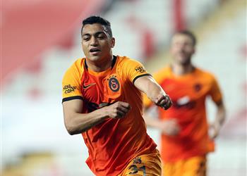 مصطفى محمد فاتح تريم طلب مني تسديد ركلة الجزاء الم عادة ولعبت وقدمي تؤلمني