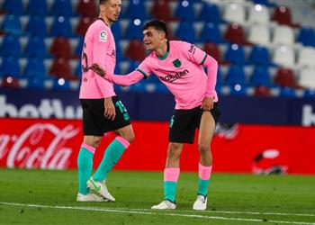 فيديو بيدري ي سجل هدف برشلونة الثاني أمام ليفانتي