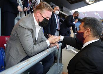 إذاعة إسبانية تكشف كواليس اجتماع لابورتا بـ كومان وموقفه من مغادرة برشلونة