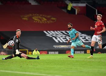 ترتيب هدافي الدوري الإنجليزي بعد هدف محمد صلاح أمام مانشستر يونايتد