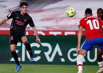 فيديو ميجيل جوتيريز يدخل تاريخ ريال مدريد بعد صناعته الهدف الأول أمام غرناطة