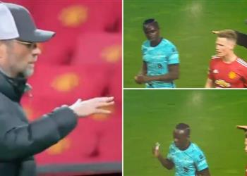 كلوب يعلق على رفض ماني مصافحته ويؤكد أهمية هدف محمد صلاح أمام مانشستر يونايتد