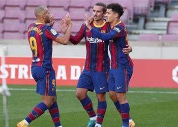 على رأسهم جريزمان وكوتينيو مقصلة برشلونة قد تطيح بـ8 لاعبين في الصيف