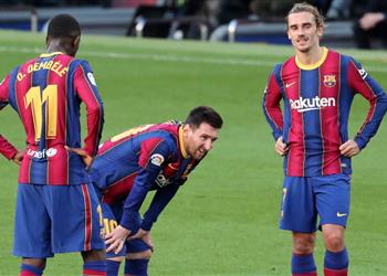 تشكيل برشلونة ضد سيلتا فيجو ميسي وجريزمان وديمبلي يقودون الهجوم