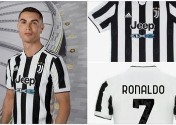 بالصور رونالدو يتصدر رغم أنباء الرحيل يوفنتوس يعلن قميصه الأساسي في الموسم الجديد