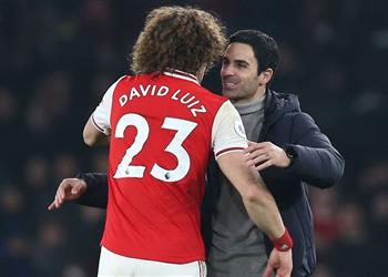 رسمي ا أرتيتا يؤكد رحيل ديفيد لويز عن آرسنال