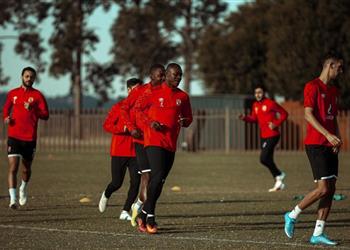 مران الأهلي موسيماني يحاضر اللاعبين وتدريبات منفردة لـ سعد ومعلول