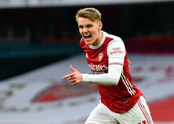 أوديجارد سعيد في آرسنال وأنتظر قرار ريال مدريد