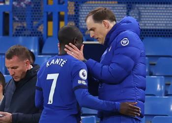 فيديو كانتي يورط تشيلسي قبل نهائي دوري الأبطال ويتعرض لإصابة أمام ليستر سيتي