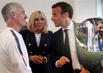 ماكرون عن عودة بنزيما لمنتخب فرنسا ديشامب اتخذ القرار الصحيح