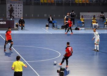 منتخب مصر يكتسح موريتانيا بثمانية أهداف في افتتاح كأس العرب لكرة الصالات