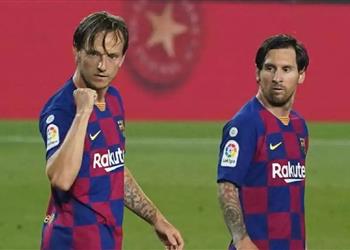 راكيتيتش آمل أن يبقى ميسي مع برشلونة وما يفعله مثل الغش في البلايستيشن