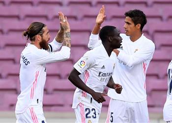 راموس وفاران يشاركان في تدريبات ريال مدريد قبل مباراة فياريال