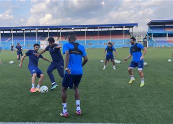 صور بيراميدز يخوض مرانه الأول في نيجيريا استعداد ا لـ أنيمبا