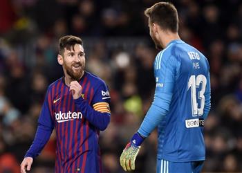 تشكيل برشلونة ضد إيبار غياب ميسي ونيتو في حراسة المرمى