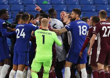 ميرور تشيلسي يواجه شبح خصم النقاط بسبب أحداث مباراة ليستر سيتي