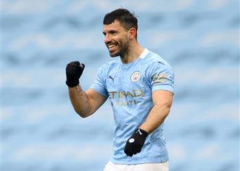 أجويرو تسجيلي هدفين في مباراتي الأخيرة مع مانشستر سيتي أمر رائع