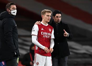 أرتيتا عن استمرار أوديجارد مع آرسنال ليس لاعبنا سنناقش الأمر مع ريال مدريد