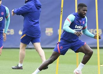 تقارير أومتيتي لا يفكر في مغادرة برشلونة ويسعى لإثبات نفسه