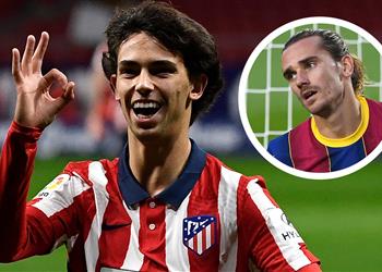 رئيس أتلتيكو مدريد يرد على أنباء صفقة جريزمان وفيليكس مع برشلونة