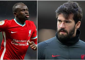 ماني وأليسون ضمن المرشحين لجائزة لاعب مايو في الدوري الإنجليزي