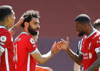 محمد صلاح مودع ا فينالدوم الفوز بالألقاب معك أسعدني