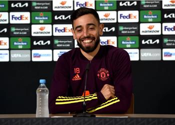 برونو فرنانديز قبل نهائي الدوري الأوروبي واثقون في أنفسنا وعلينا اللعب بمثالية