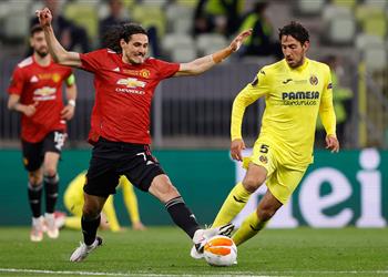 فيديو كافاني يتعادل لـ مانشستر يونايتد أمام فياريال