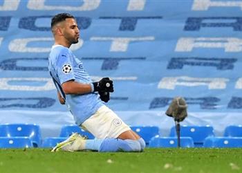 رياض محرز جوارديولا ينصحنا كثير ا ونهائي دوري الأبطال مجرد مباراة بالنسبة لي