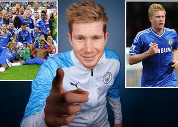 دي بروين لا أتذكر لحظة تتويج تشيلسي بدوري أبطال أوروبا ورحيلي عنهم قرار أسعد الجميع