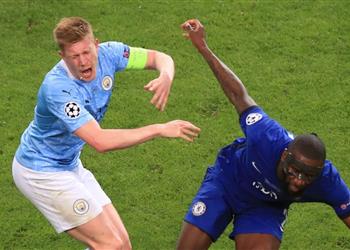 أنطونيو روديجر يعتذر لـ دي بروين لم أتعمد إصابتك وأتمنى عودتك سريع ا