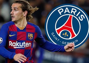 برشلونة يدرس بيع جريزمان إلى باريس سان جيرمان
