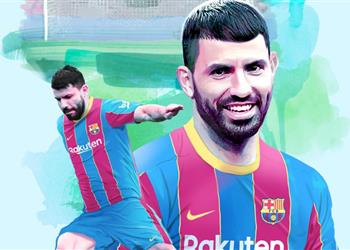 رسمي ا برشلونة يضم سيرجيو أجويرو حتى 2023