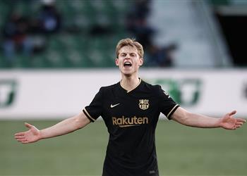 دي يونج أتطلع لتسجيل أهداف أكثر وهولندا ليست فرنسا