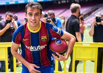 جارسيا بعد العودة إلى برشلونة حلمي تحقق والمقارنة مع بيكيه غير ممكنة