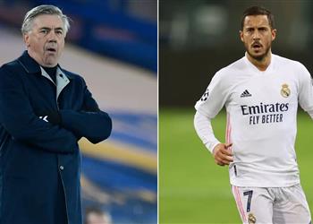 هازارد عن تدريب أنشيلوتي لـ ريال مدريد ي مكننا القيام بأشياء عظيمة مع ا